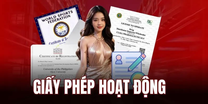 Giấy phép hoạt động của nhà cá 88VV